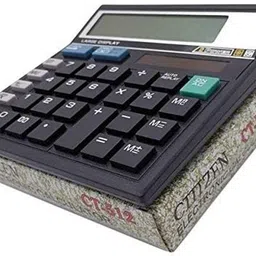 ctlzen CT512 Basic 12 digit Calculator with Soft ABS Plastic Keys CT512 BasicCalculator image 3