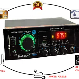 kaxtang New Series HARRIER 15000 DJ REMIX Bluetooth VERSION 5000 W with BT/USB/AUX/MP 160 W AV Power Amplifier-picture-10