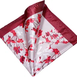 KRAWATTE KRAWATTE Men's Satin Pocket Square (13"X13") Cravat image 3