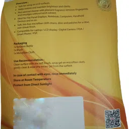 adnat 3 in 1 gadget Cleaing Kit For Pc , Laptop , Monitor , mobiles , 100 ML for Computers image 2