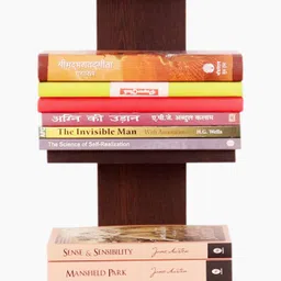 mahaakaay Royal Wall Mounted Book Shelf Bookcase Holder | Engineered Wood Open Book Shelf image 3