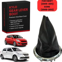 kylo Gear Lever Cover for Car| Gear Collar for with Swift & Swift Dzire (2008-2012) Gear Shift Collar-picture-11