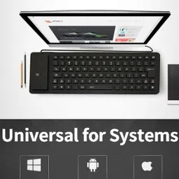 DITCAFOS Waterproof Silicone Keyboard Foldable Flexible USB Mini Dustproof Dirt Proof Wireless Handheld Multi-device Keyboard image 4