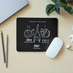 Zipcartz Vibrant Sport Art Printed Mouse Pad | Anti-Skid, Anti-Fray Edges for PC Setup, Non Slip Base Mousepad-image-4