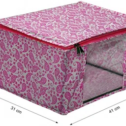 VYORA Premium Soiled Garment Bag / Saree Cover /Storage Bag Organizer /Combo Pack of 4 Poly-canvas Laundry Bag image 2