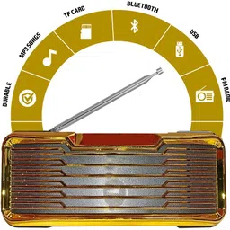 Fangtooth RM-BT569 Bluetooth Multimedia USB Speaker with Mobile Stand AUX-SD Card FM Radio image 5