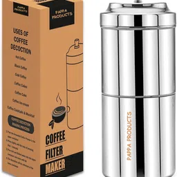 pappa Traditional Madras Filter Coffee Drip Decoction Maker 2 Cups Coffee Maker-picture-24