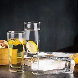 good to great creation (Pack of 6) Glasses for Water, Juice, Beer, Wine, and Cocktails 315 ML 6PCS Glass Water/Juice Glass image 3