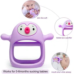 mom's aura Baby Teething Toys for 0-6 Months Teether image 3