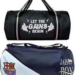 ananya enterprises 15 L Gym Duffel Bag - Combo Gym Bag 2 Set Super Lightweight Duffle/Shoulder/Gym Bag for Men & Women - Blue-picture-17