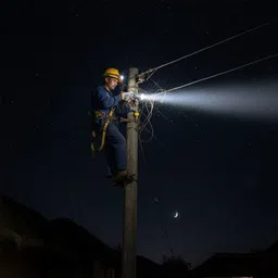 apexbeam USB Rechargeable Torch with 150W Power and Zoom Lens Feature Torch image 4