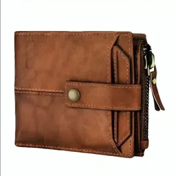 fancybaazar Men Casual, Ethnic, Evening/Party, Formal, Travel, Trendy Brown Genuine Leather Wallet-picture-19