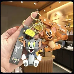 jainzon Tom and jerry imported rubber keychain, heigh quality keychains_ak16 Key Chain-picture-47
