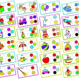 zokato Educational Jigsaw Puzzle Range for Kids (The Colour Matching) image 3
