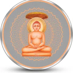 silviya BIS Hallmarked Mahavir Swami Ji (MV-10G178) S 999 10 g Silver Coin-picture-39