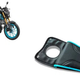 moxzilla MT15 Sporty Tank Bag / MT15 Tank Cover (Cyan) Bike Tank Pad-picture-15