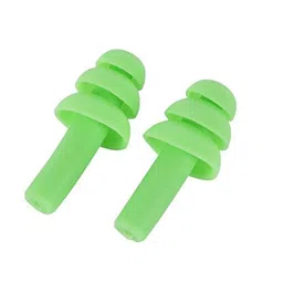 generic Soft Silicone Noise Reduction Ear Plugs for Sleeping, Meditation, Swimming adult and child, Reusable Earmuff for Travel Flights (Multicolor Pack of 5) image 4