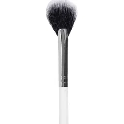 Praush Cruelty Free & Vegan P06 Professional Highlighter Fan Brush - White image 3