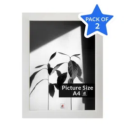art street White Photo frames Set Of 2 Decoration image 4