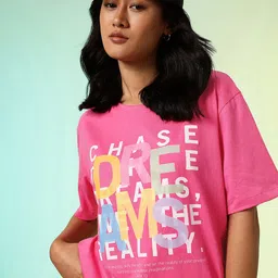 HRX by Hrithik Roshan Typography Printed Pure Cotton Relaxed Fit T-shirt-picture-36