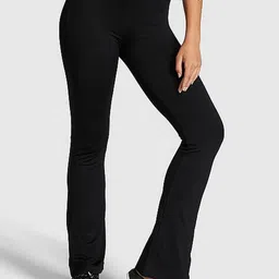 Victoria's Secret PINK Winter Women Mid-Rise Flared Track Pants-picture-15