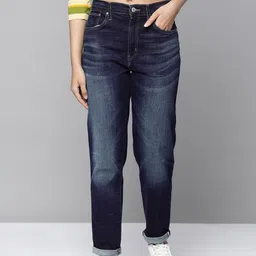 Levis Women Regular Fit Mid-Rise Heavy Fade Stretchable Jeans-image-38