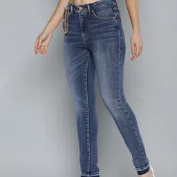 Levis Women Skinny Fit High-Rise Heavy Fade Stretchable Jeans-picture-25