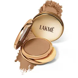 Lakme 9to5 Unreal Dual Cover Pressed Powder,  2 In 1 Compact + Foundation, 34 Almond,9g-picture-15