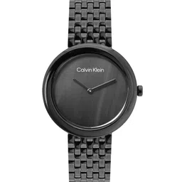 Calvin Klein Women Twisted Bezel Mother of Pearl Bracelet Style Analogue Watch 25200323-image-71