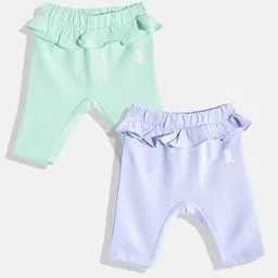 United Colors of Benetton Infant Girls Pack of 2 Pure Cotton Leggings-picture-21