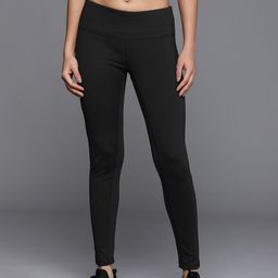 HRX by Hrithik Roshan Women Training Black Rapid-Dry Training Tights-picture-26