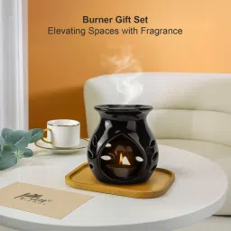 pan aromas Burner Gift Set-1 - Fresh Linen image 2