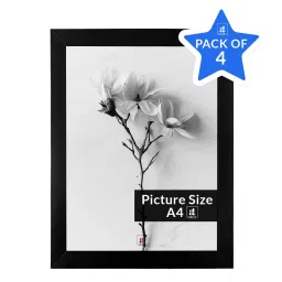art street Black Photo frames Set of 4 Decoration image 4