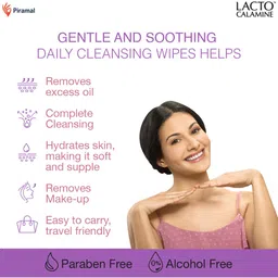 Lacto Calamine Set of 5 Oil Control Wipes with Neem & Vitamin B3 - 30 Wipes Per Pack image 2