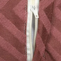 Saral Home Rust Set of 2 Geometric Square Cushion Covers image 5