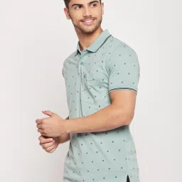 uniberry Micro Print Polo T-Shirt image 2