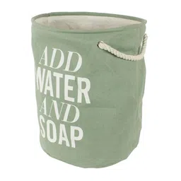 cortina eyelet curtain Typographic Print Foldable Laundry Bag image 3