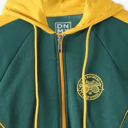 yb dnmx Boys Printed Hooded Sweatshirt image 3