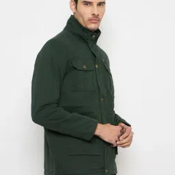 duke Men Regular Fit Biker Jacket image 3