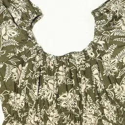 outryt by azorte Printed Flared Mini Dress image 5