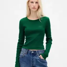 gap Ribbed Relaxed Fit Crew-Neck T-Shirt-picture-32