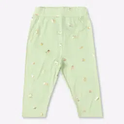 little kangaroos Floral Print Leggings with Elasticated Waist-picture-46