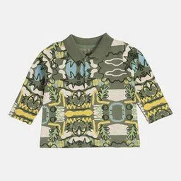 miniklub Boys Printed Cotton Polo T-Shirt-picture-43