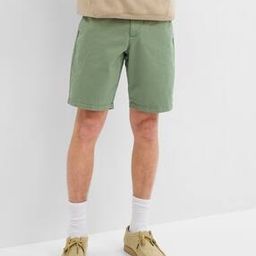 gap Flat-Front Shorts with Button Closure-picture-48