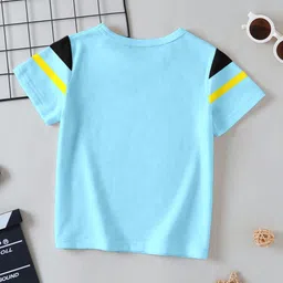 BAESD Boys Pack Of 2 Typography Printed Round Neck Cotton T-shirt image 5