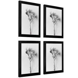 art street Black Photo frames Set of 4 Decoration image 3