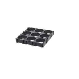 3 X 3 18650 Battery, Holder with 18.5MM, Bore Diameter image 1