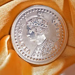 Saraf RS Jewellery 999 Silver Queen Victoria Round Silver Coin 10 g-picture-52