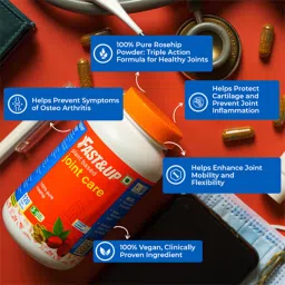 Fast & Up Plant based Vegan Joint Care with Natural Rosehip (120 Tablets) image 4