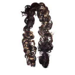 CRIBE Golden Highlight Long Hair Frill Hair Extension - Brown-picture-15